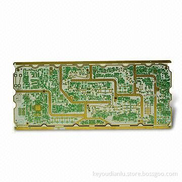8-layer PCB with Green Mask, Immersion Gold